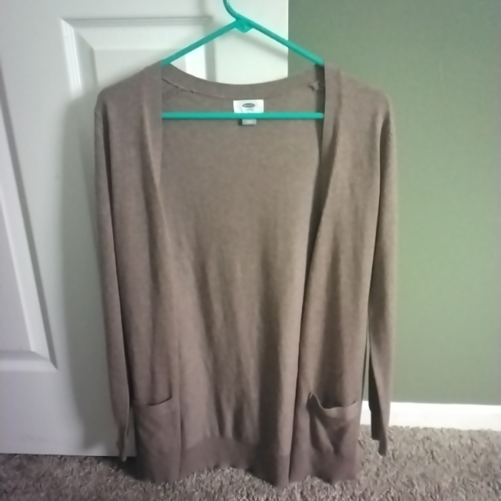 Old Navy Women's Open Front Cardigan - Tan